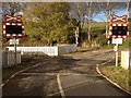 Level crossing near Rosarie in AB55 6YS