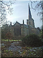 The church of St. Michael at Stretton-en-le-Field in Stretton en le Field
