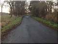 Minor road near Broomfold in AB54 7YD