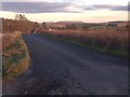 Minor road near Brideswell in AB54 6EJ