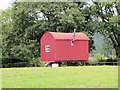 Shepherds Hut east of Deerfold Farm in SY7 0EE
