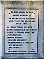 Roll Of Honour in CO6 4DE