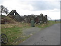 Derelict barn near Tyddyn Merched in LL41 4RA