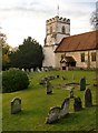 The churchyard, Medmenham - seen from Ferry Lane in SL7 2HJ