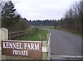 New entrance to Kennel Farm in RG22 4QE