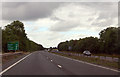 A303 eastbound, 59 miles to Andover in BA22 8JL