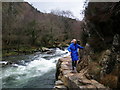 Fishermans path in Aberglaslyn pass in LL55 4YG