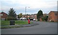 East end of Merlin Avenue, Whittleford, Nuneaton in CV10 9SJ
