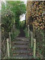 Footpath to The Ridgeway in BN20 0JB