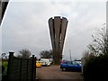 V-shaped water tower at Tonwell in SG12 0HR