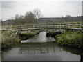 Bridge over the Moors River at Moors Valley Country Park in BH24 2ET
