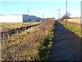 Cycle route on old railway at West Chirton in NE29 7FL