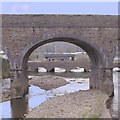 Multiple bridges over the rivers at Aberdulais in SA10 8ER