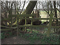 Stile on footpath from Egginton to Marston on Dove in DE13 9AB