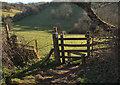 Stile above Cwm y Befos (2) in Merthyr Mawr Community