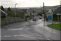 Looking down Brockstone Road in PL25 3BY