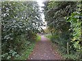 Path beside Baldovie Industrial Estate in DD4 0NS
