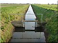 Middle Drain crossing Newborough Fen in PE6 7SQ