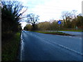 Looking west on the A287 at start of dual carriageway in GU10 5DE