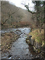 The Afon Garw/River Garw north of Llangeinor in CF32 8NY