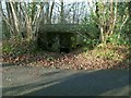 Pillbox Entrance on Argoed Road in SA18 2NT