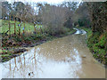 Flooded lane in CO9 2TN