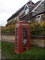 Hazelbury Bryan: red telephone box in DT10 2ET