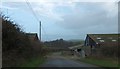 Farm buildings by the road on Knowle Hill in DT2 9DY