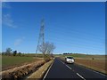 Power lines cross the A5120 near Chalgrave in LU7 9QJ