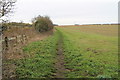 Bridleway south from Oasby in Heydour