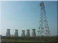 Pylon near Willington Power Station in DE65 6PT