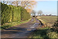 Farm track near The Elms in Thornton Le Fen