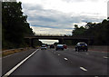 B3013 bridge crosses the M5 in GU51 2RF