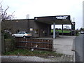 Service station on Lancaster Road (A588) in LA2 0DZ