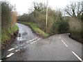 Little Hadham: New Road junction with the road between the Hadhams in SG10 6HJ