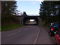 A40 overbridge at Groesffordd in LD3 7SN