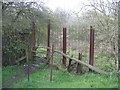 Footpath and Iron Stile by the River Dee in Queensferry Community