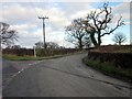 Junction of Pickhill Lane and Talwrn Lane in LL13 0TY