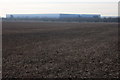 Stubble field and Sainsbury's warehouse in MK42 7AZ