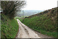Molland: lane to Combsland Cross in EX36 3JY