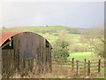 A rusty old barn adjacent to Newhouse Farm in DE6 1JL