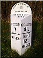 Milepost near Ingleby Cross in DL6 3NH