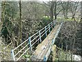 Footbridge over Kirkstall Forge Goit in LS13 2LP