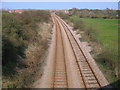 Rail Track To Filey in Filey