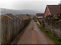 Down the Pontypridd Circular Walk towards Brook Street, Treforest in CF37 1UH