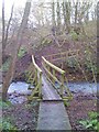 Footbridge over Scugdale Beck in DL6 3DR