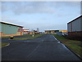 Industrial estate road, Kirkleatham in TS10 5SG