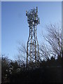 Communications mast off Hob Hill Lane in TS12 1NG