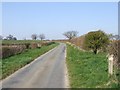 Country Road and Start of Footpath in IP20 0BP