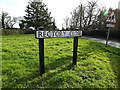 Rectory Close sign in IP7 5LL